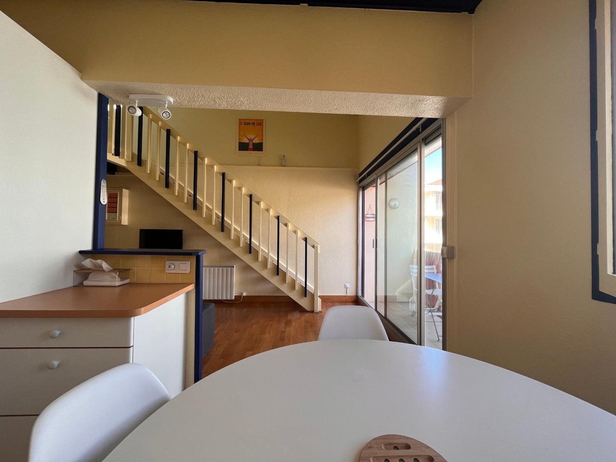 Apartament Studio Mezzanine A 100M De La Plage Avec Balcon, Apercu Mer Et Parking - Saint-Jean-De-Luz - Fr-1-239-576 Zewnętrze zdjęcie