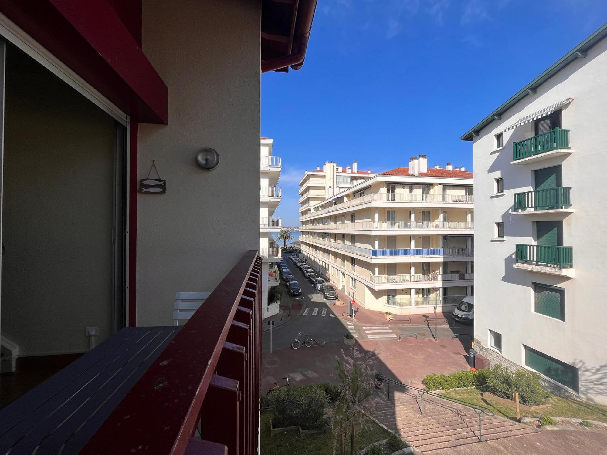 Apartament Studio Mezzanine A 100M De La Plage Avec Balcon, Apercu Mer Et Parking - Saint-Jean-De-Luz - Fr-1-239-576 Zewnętrze zdjęcie